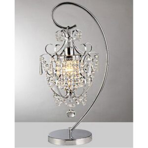 Crystal Table Lamp Luxury (Chrome)