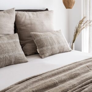 Linen Cushion 45x45cm (Natural)