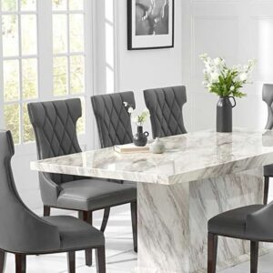 Marble Dining Table 220cm (Calacatta)