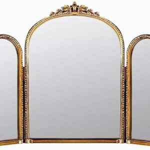 Ornate Gold Wall Mirror 120x90cm