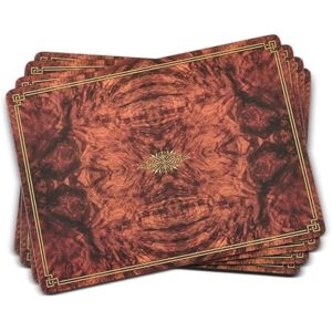 Placemats Set of 4 (Cork & Leather)