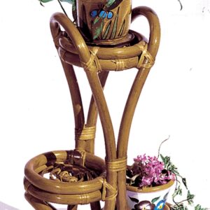 Rattan Plant Stand 3-Tier