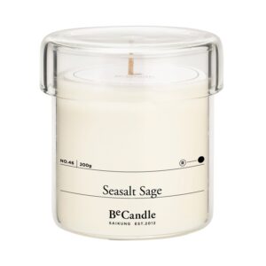 Scented Soy Candle 200g (Sea Salt & Sage)