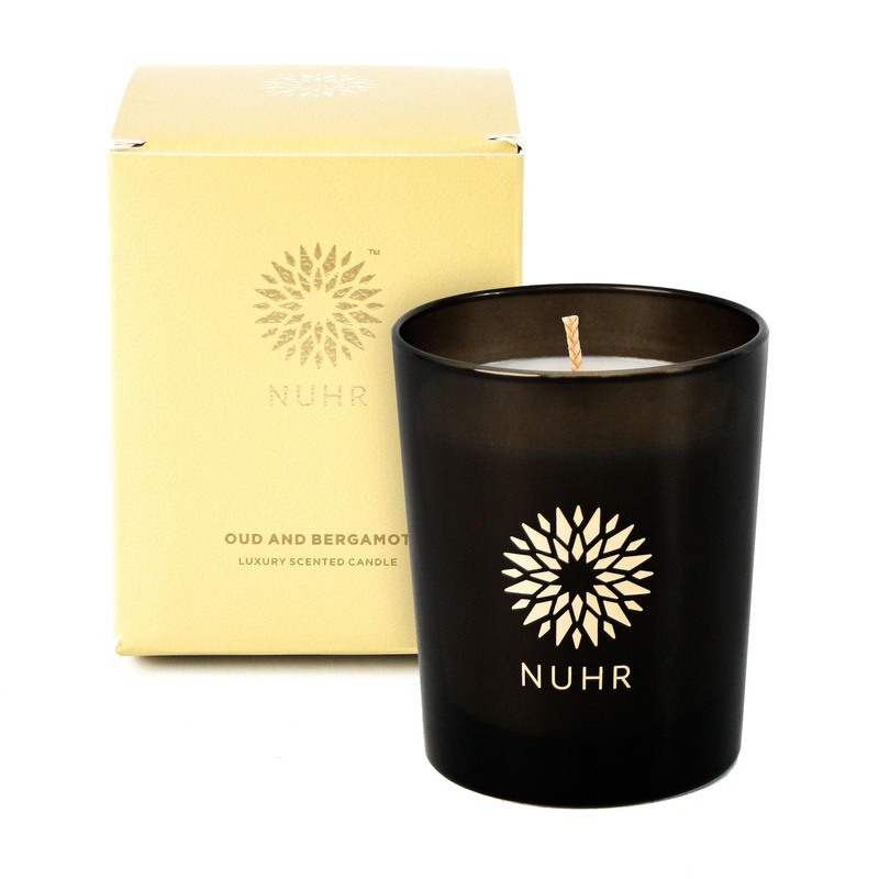 Three Wick Luxury Candle 400g (Oud & Bergamot)